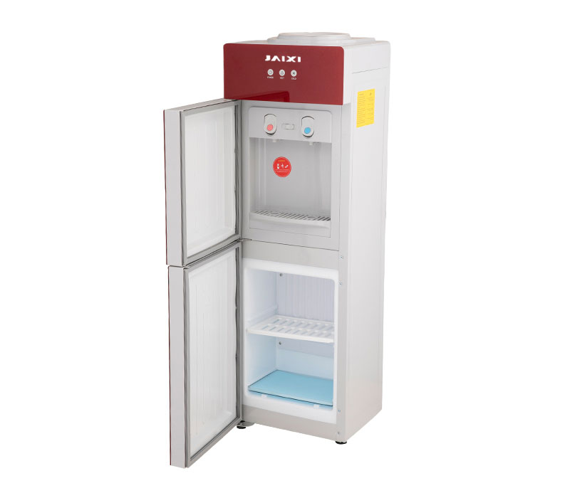 What are the precautions for the first use of the water dispenser?